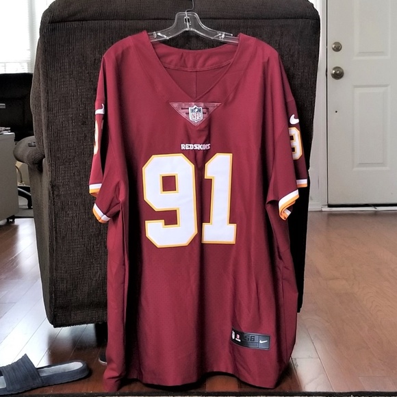 Nike Other - Redskins Nike On Field Jersey #91 Kerrigan 3XL